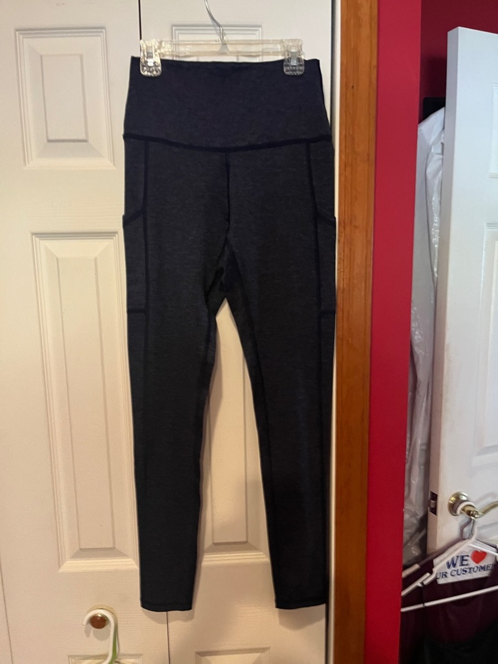 Aerie navy blue high waisted leggings